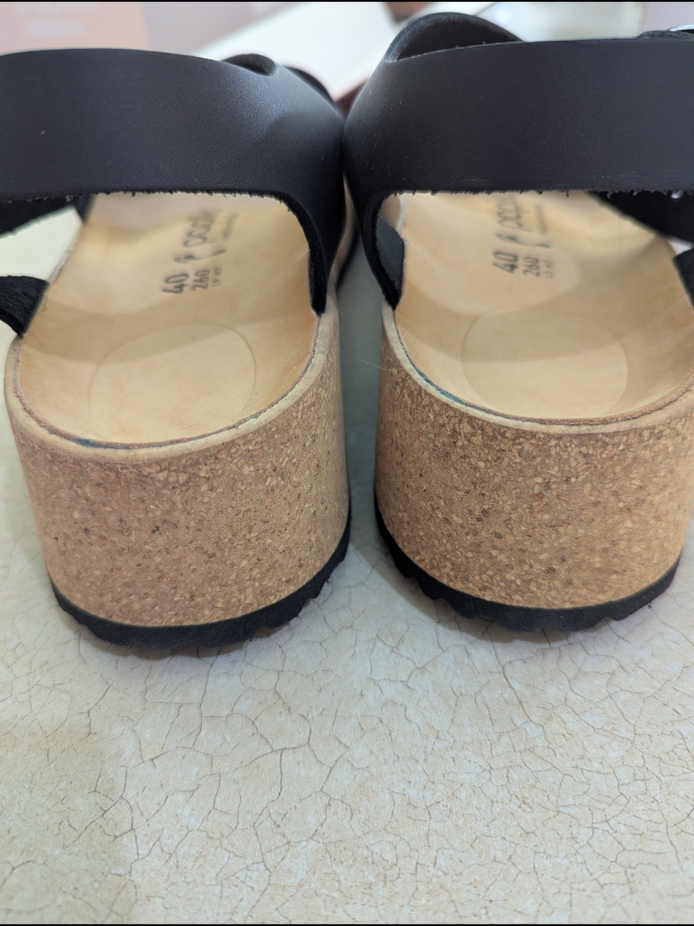 Birkenstock Papillio by Birkenstock Glenda Platform Sandal - Black - Picture 7 of 8